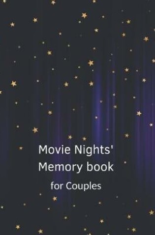 Cover of Movie Nights' Memory book for Couples