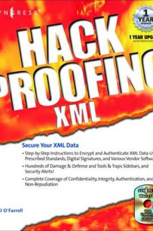 Cover of Hack Proofing XML