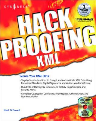 Book cover for Hack Proofing XML