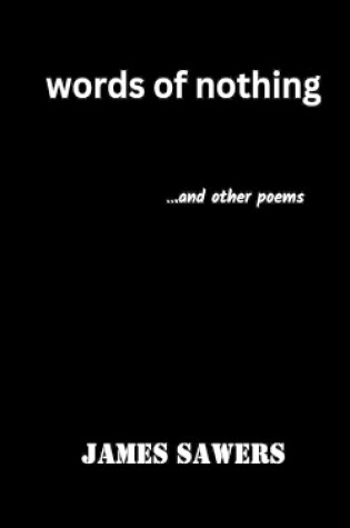 Cover of words of nothing