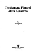 Book cover for Samurai Films of Akira Kurosawa