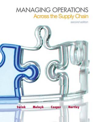 Book cover for Loose Leaf Managing Operations Across the Supply Chain with Connect Access Card