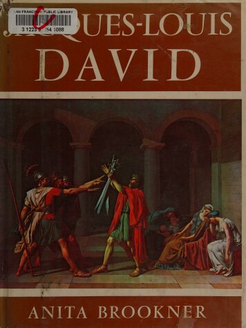 Book cover for Jacques-Louis David