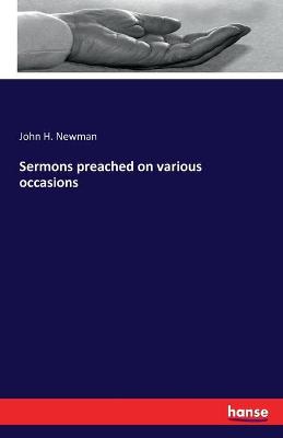 Book cover for Sermons preached on various occasions