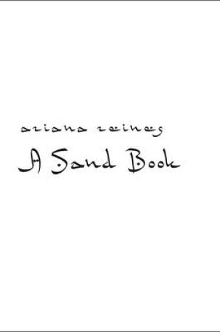 Cover of A Sand Book