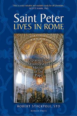 Book cover for Saint Peter Lives in Rome