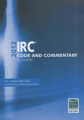 Book cover for IRC Commentary and Commentary