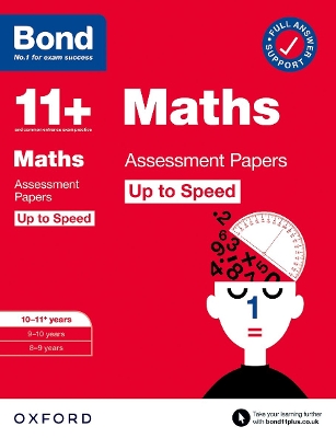 Book cover for Bond 11+: Bond 11+ Maths Up to Speed Assessment Papers with Answer Support 10-11 years: Ready for the 2024 exam