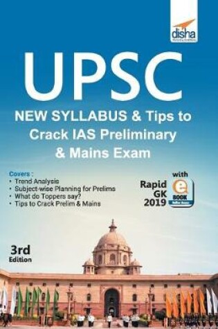 Cover of Upsc New Syllabus & Tips to Crack IAS Preliminary and Mains Exam with Rapid Gk 2019