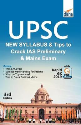 Book cover for Upsc New Syllabus & Tips to Crack IAS Preliminary and Mains Exam with Rapid Gk 2019