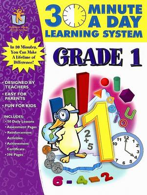 Book cover for 30 Minute a Day Learning System Grade 1