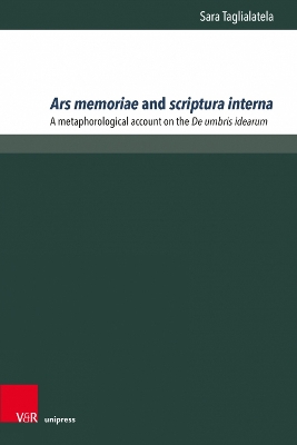 Cover of Ars memoriae and scriptura interna