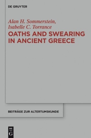 Cover of Oaths and Swearing in Ancient Greece