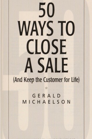 Cover of Fifty Ways to Close a Sale