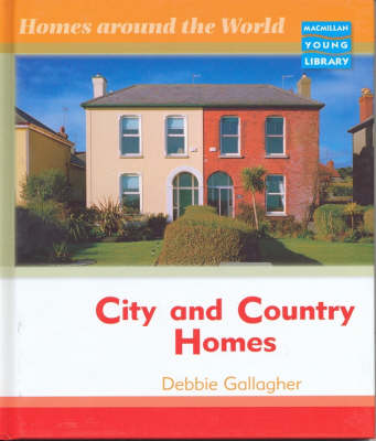 Book cover for Homes Around World City and Country Macmillan Library