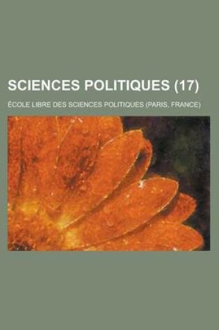 Cover of Sciences Politiques (17)