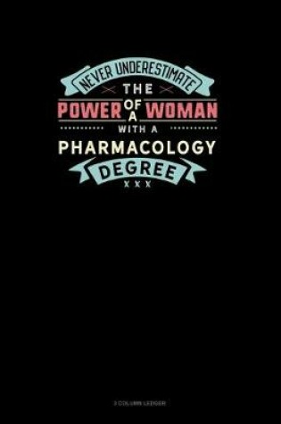 Cover of Never Underestimate The Power Of A Woman With A Pharmacology Degree