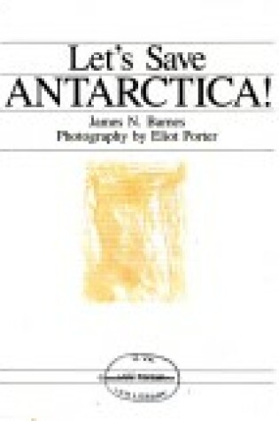 Cover of Let's Save Antarctica