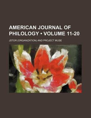 Book cover for American Journal of Philology Volume 11-20