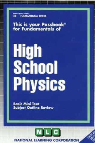 Cover of HIGH SCHOOL PHYSICS