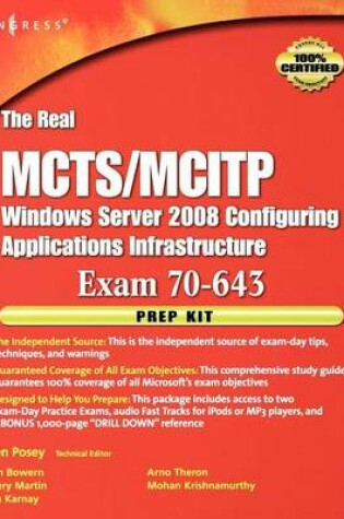 Cover of Real McTs/McItp Exam 70-643 Prep Kit