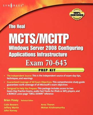 Book cover for Real McTs/McItp Exam 70-643 Prep Kit