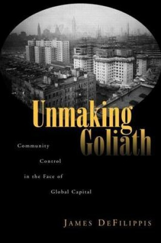 Cover of Unmaking Goliath