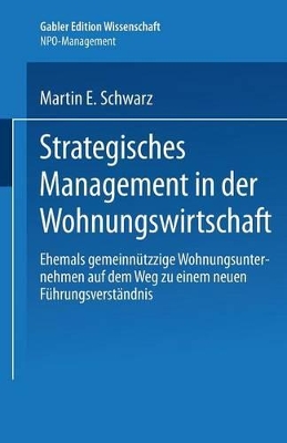 Cover of Strategisches Management in Der Wohnungswirtschaft