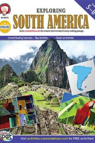 Cover of Exploring South America, Grades 5 - 8