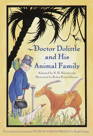 Book cover for Doctor Dolittle and His Animal Family