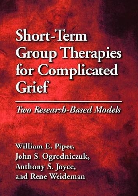 Book cover for Short-Term Group Therapies for Complicated Grief