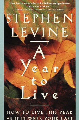 Cover of A Year to Live