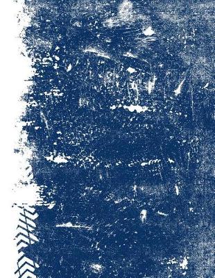 Book cover for Dark Blue and White