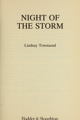 Cover of The Night of the Storm