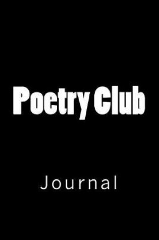 Cover of Poetry Club