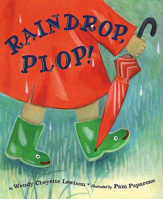 Book cover for Raindrop, Plop!