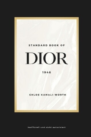 Cover of Standard Book of Dior