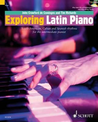 Book cover for Exploring Latin Piano