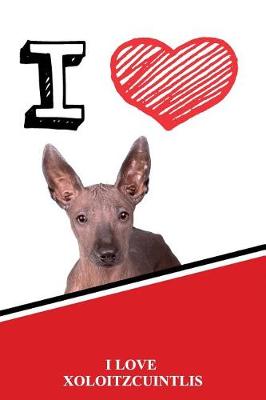 Book cover for I Love Xoloitzcuintlis