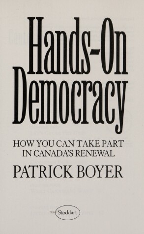 Book cover for Hands-On Democracy