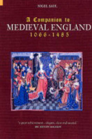 Cover of A Companion to Medieval England