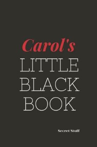 Cover of Carol's Little Black Book