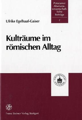 Book cover for Kultraume Im Romischen Alltag