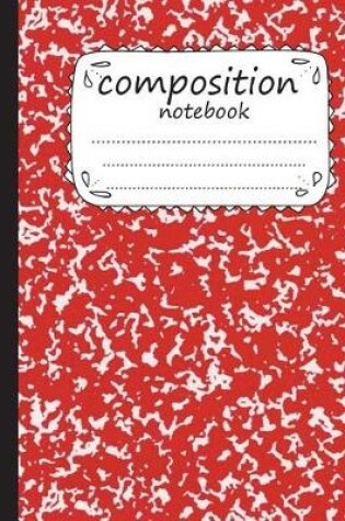 Cover of Composition Notebook Design No.3 Style