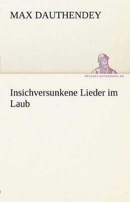 Book cover for Insichversunkene Lieder Im Laub