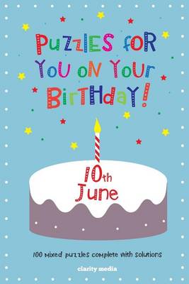 Book cover for Puzzles for you on your Birthday - 10th June