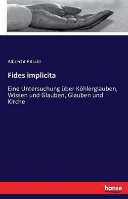 Book cover for Fides implicita
