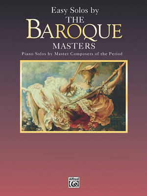 Cover of Easy Solos by the Baroque Masters