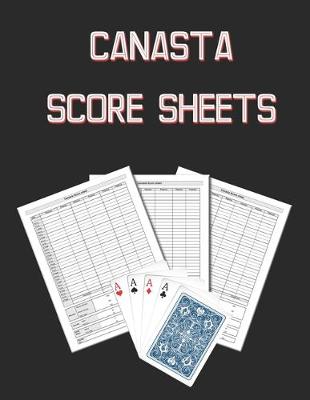 Book cover for Canasta Score Sheets