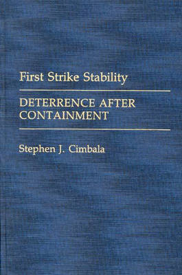Book cover for First Strike Stability